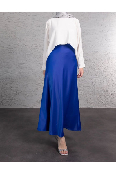 SATEN KUMAŞLI DÜZ TESETTÜR ETEK SATEN KUMAŞLI DÜZ TESETTÜR ETEK