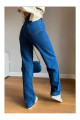 Vanes Gold Ikon 90's Koyu Mavi Likralı Süper Extra Yüksek Bel Palazzo Salaş Jean Pantolon Vanes Gold Ikon 90's Koyu Mavi Likralı Süper Extra Yüksek Bel Palazzo Salaş Jean Pantolon
