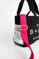 The B Bag Uzun Pembe Askılı Kanvas Kumaş Omuz Çantası Tote Bag The B Bag Uzun Pembe Askılı Kanvas Kumaş Omuz Çantası Tote Bag