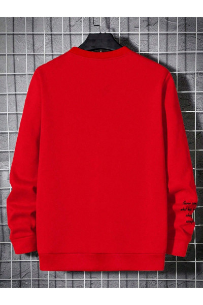 Unisex Kadın/Erkek NEVER Renkli Oversize Bisiklet Yaka Pamuklu Sweatshirt Unisex Kadın/Erkek NEVER Renkli Oversize Bisiklet Yaka Pamuklu Sweatshirt