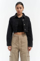 Mai Collection Darcey Siyah Kısa Jean Ceket Mai Collection Darcey Siyah Kısa Jean Ceket