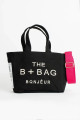 The B Bag Uzun Pembe Askılı Kanvas Kumaş Omuz Çantası Tote Bag The B Bag Uzun Pembe Askılı Kanvas Kumaş Omuz Çantası Tote Bag