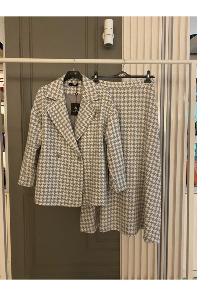 Takım 2024 Yeni Sezon Ceket/Etek Takım Modaayka Takım 2024 Yeni Sezon Ceket/Etek Takım Modaayka