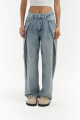 Mai Collection Mirca Pileli Mavi Jean Pantolon Mai Collection Mirca Pileli Mavi Jean Pantolon