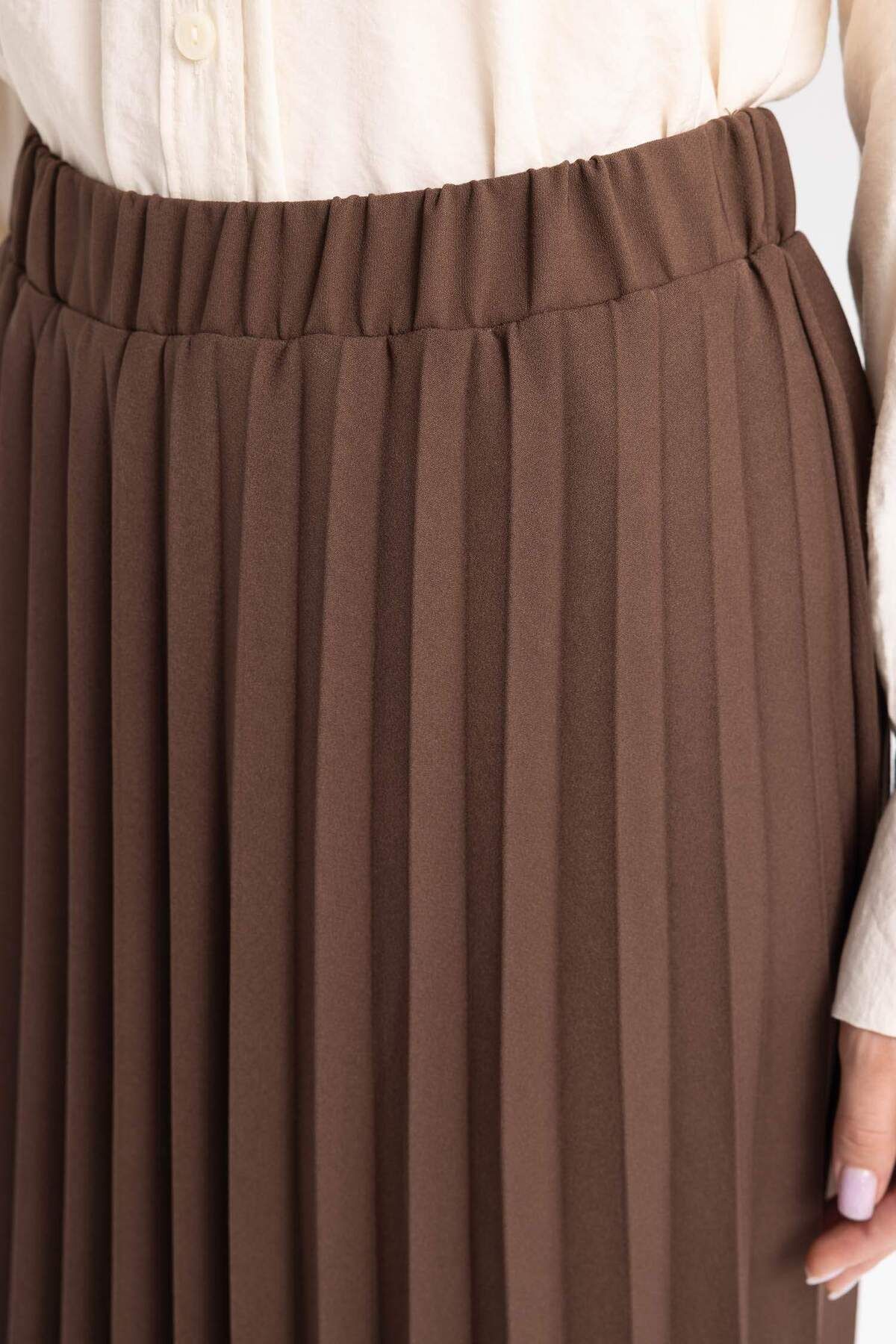 Pilise Esnek Belli Basic Düz Maxi Basic Etek 3173381 Pilise Esnek Belli Basic Düz Maxi Basic Etek 3173381