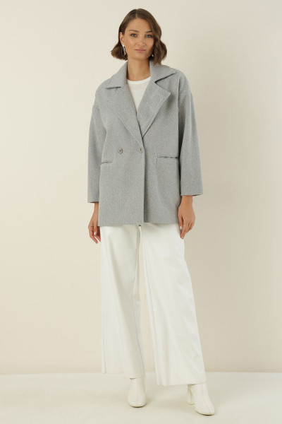 Kadın Oversize Kaban P24w191-82702 Kadın Oversize Kaban P24w191-82702