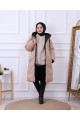 Regular Fit (GENİŞ KALIP) Çift Taraflı Uzun Şişme Mont Regular Fit (GENİŞ KALIP) Çift Taraflı Uzun Şişme Mont