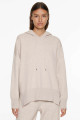 Kapüşonlu triko sweatshirt Kapüşonlu triko sweatshirt