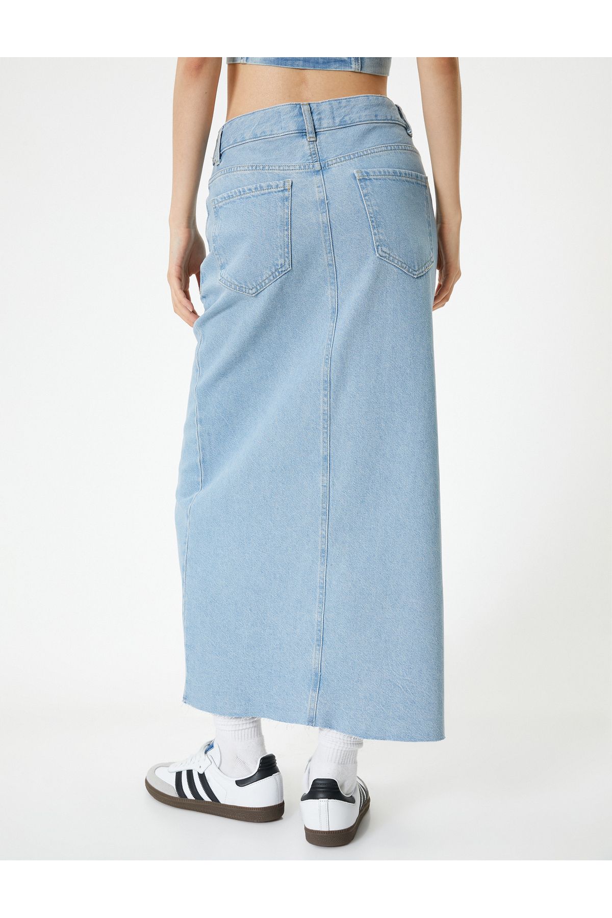 Midi Jean Skirt Midi Jean Skirt