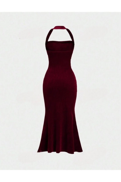 Uzun Kadife elbise Uzun Kadife elbise