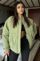 Kadın Parçalı Dikiş Detay Astarlı Pinterest Muadil Oversize Bol Kesim Cepli Bomber Mont Ceket Kadın Parçalı Dikiş Detay Astarlı Pinterest Muadil Oversize Bol Kesim Cepli Bomber Mont Ceket