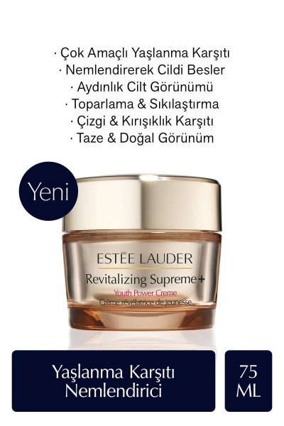 Lifting Etkili Nemlendirici Krem - Revitalizing Supreme+ Çok Amaçlı Yaşlanma Karşıtı Yüz Kremi 75ml Lifting Etkili Nemlendirici Krem - Revitalizing Supreme+ Çok Amaçlı Yaşlanma Karşıtı Yüz Kremi 75ml