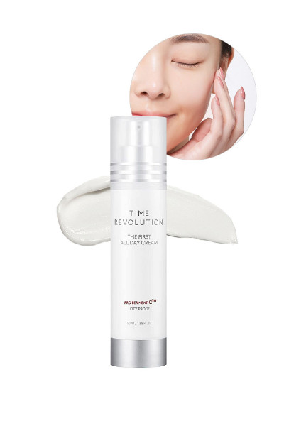 UV, Mavi Işık ve Çevre Kirliliği Karşıtı Ton Eşitleyici Krem Time Revolution The First All Day Cream UV, Mavi Işık ve Çevre Kirliliği Karşıtı Ton Eşitleyici Krem Time Revolution The First All Day Cream