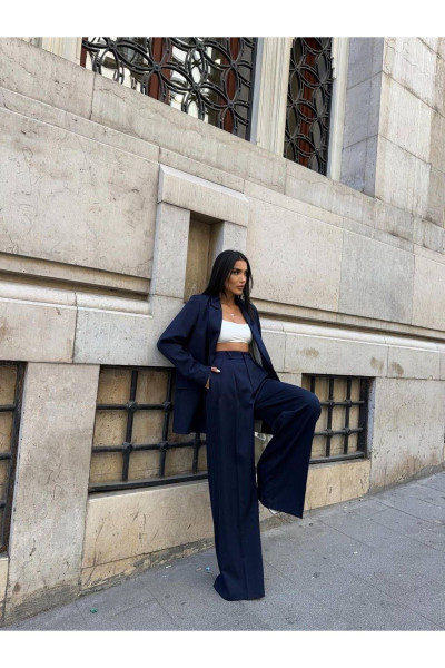 Oversize Blazer Çeket Takım Oversize Blazer Çeket Takım