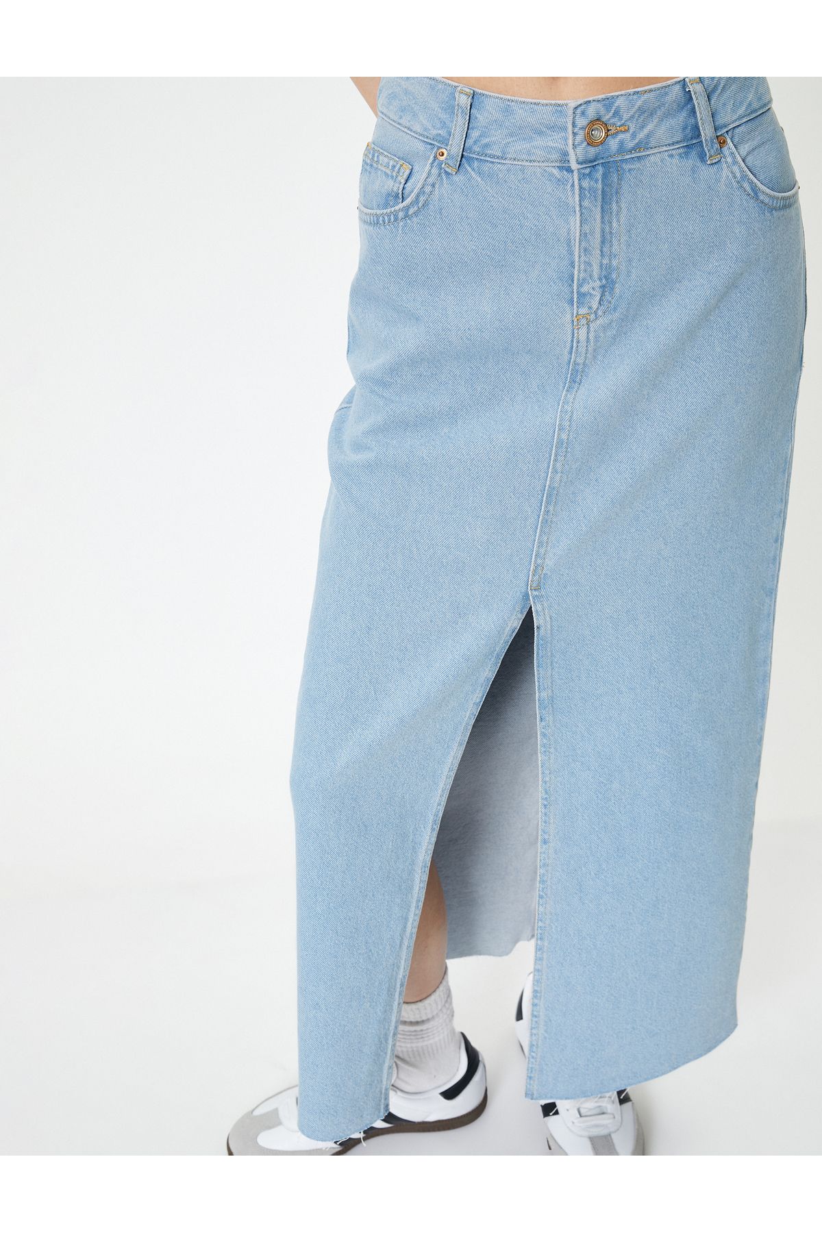 Midi Jean Skirt Midi Jean Skirt