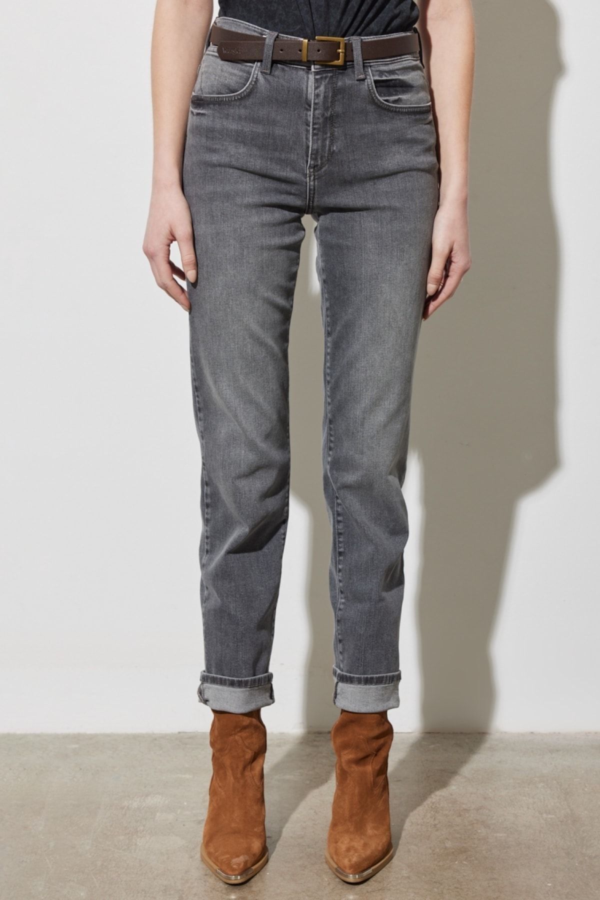 Straight Fit Düz Kesim Yüksek Bel Esnek Jean Kot Pantolon Straight Fit Düz Kesim Yüksek Bel Esnek Jean Kot Pantolon