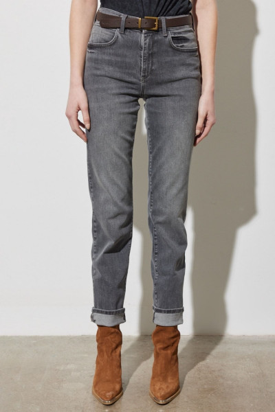 Straight Fit Düz Kesim Yüksek Bel Esnek Jean Kot Pantolon Straight Fit Düz Kesim Yüksek Bel Esnek Jean Kot Pantolon