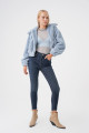 Koyu Mavi Vintage Şekillendiren Etki Push Up Yuksek Bel Skinny Jean Koyu Mavi Vintage Şekillendiren Etki Push Up Yuksek Bel Skinny Jean