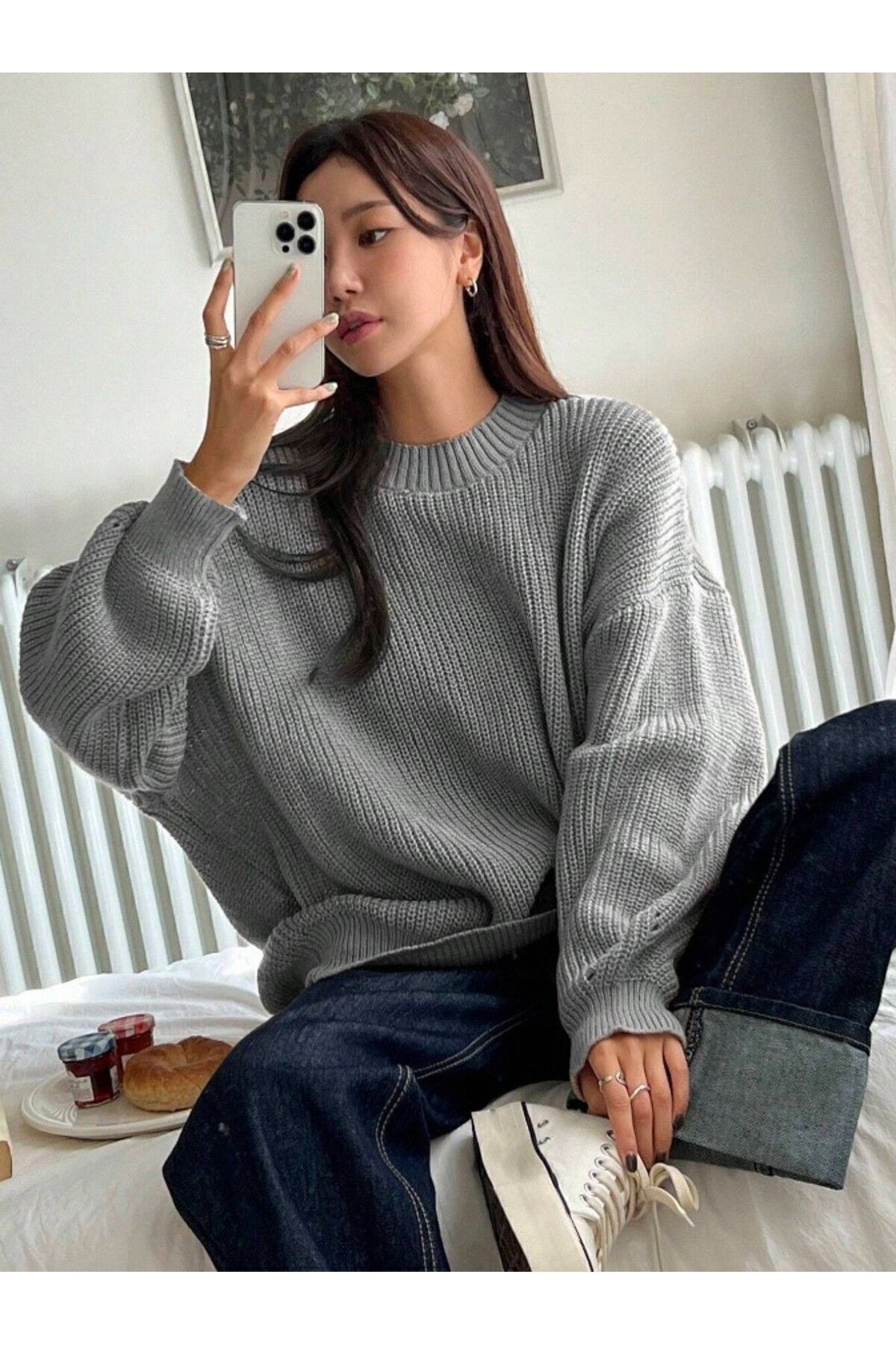 Kadın Oversize Kazak Kadın Oversize Kazak