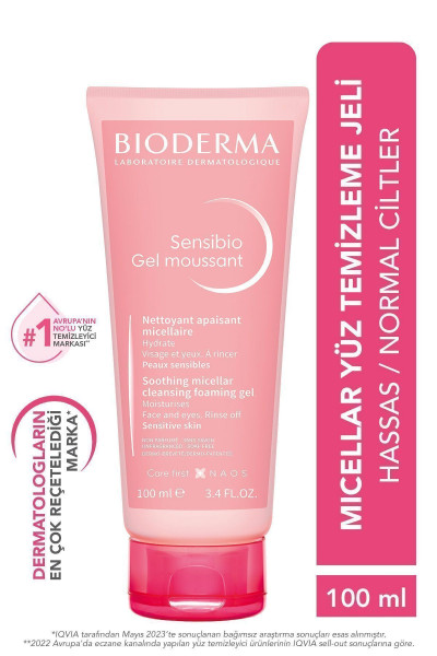 Sensibio Foaming Gel Hassas ve Normal Ciltler Durulanan Micellar Yüz Temizleme Jeli 100 ml Sensibio Foaming Gel Hassas ve Normal Ciltler Durulanan Micellar Yüz Temizleme Jeli 100 ml