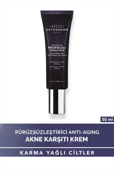 Intensive Propolis+ Skin Perfector Cream Akne ve Siyah Nokta Karşıtı Antioksidan Krem 50ML Intensive Propolis+ Skin Perfector Cream Akne ve Siyah Nokta Karşıtı Antioksidan Krem 50ML