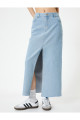 Midi Jean Skirt Midi Jean Skirt