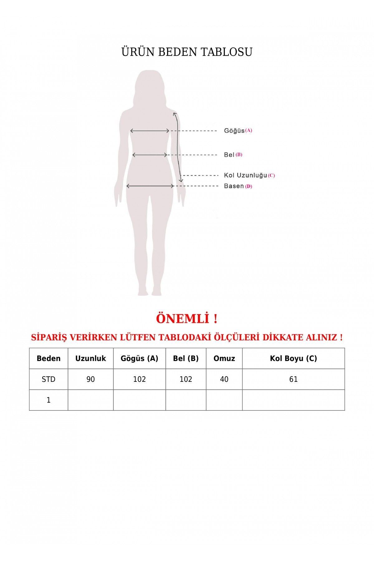 Yarım Boğazlı Düz Triko Tunik
