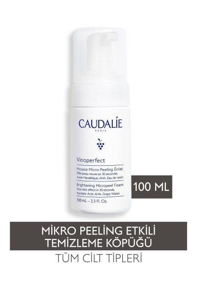 Vinoperfect Işıltı Verici Mikro Peeling Temizleme Köpüğü Vinoperfect Işıltı Verici Mikro Peeling Temizleme Köpüğü