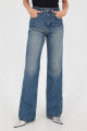 Yüksek Bel Wide Leg Jean Pantolon PN5171-PNR