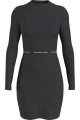 LOGO ELASTIC MILANO LS DRESS