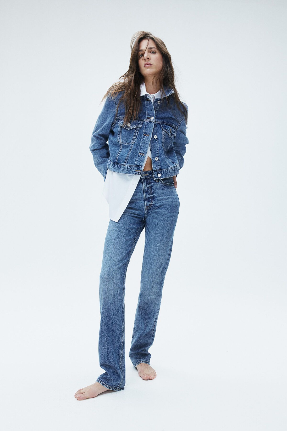 Slim Straight High Jeans Slim Straight High Jeans