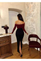 KADIN YAKA BÜZGÜLÜ BORDO MİDİ ELBİSE KADIN YAKA BÜZGÜLÜ BORDO MİDİ ELBİSE