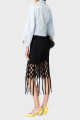 Pinko Pamuklu Regular Fit Kot Ceket  CEKET 100585 A1MV PJN Pinko Pamuklu Regular Fit Kot Ceket  CEKET 100585 A1MV PJN