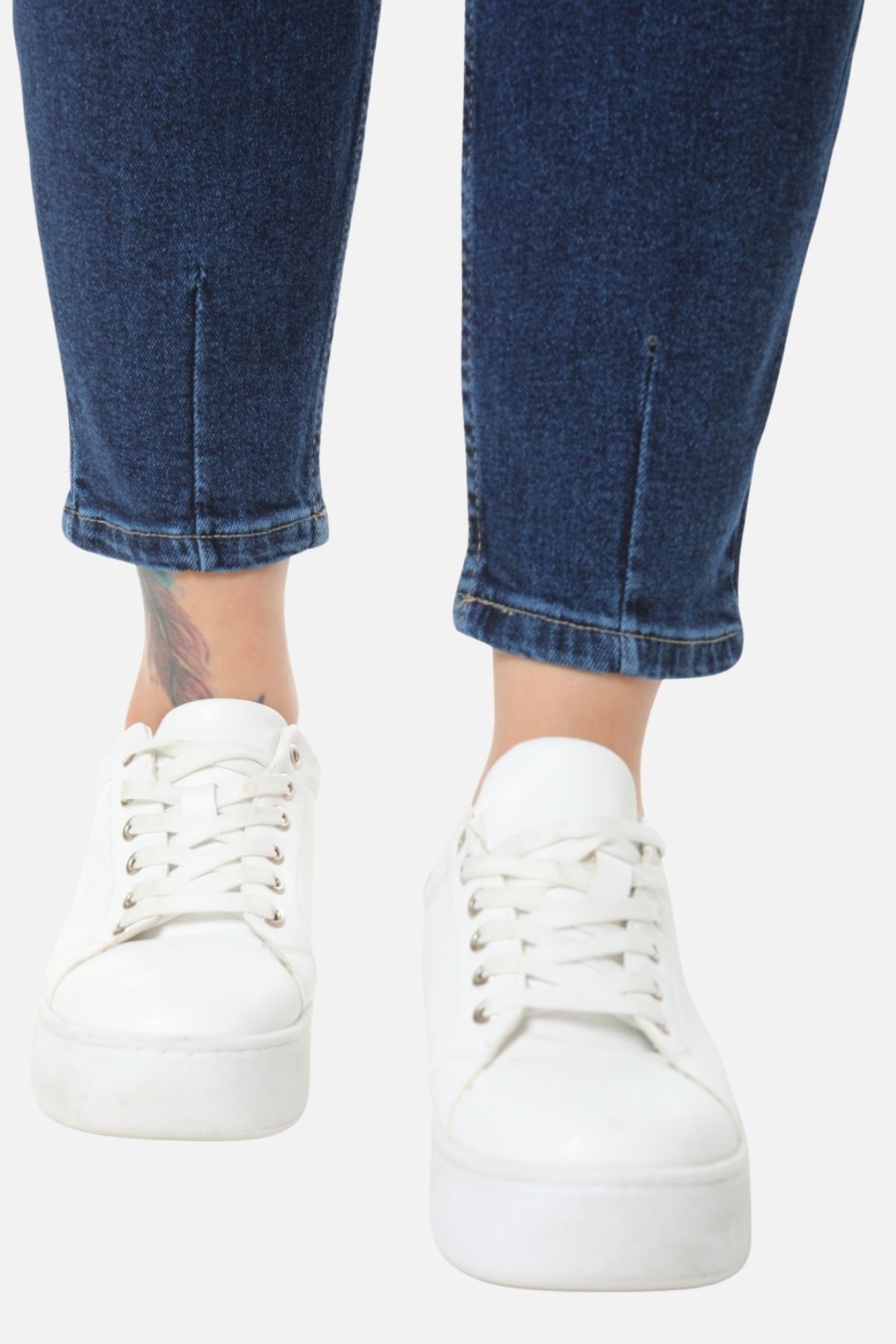 Mom Fit Jean Büyük Beden Yüksek Bel Carrot Kesim Dar Paça Pileli Esnek Kot Pantolon C600 Lacivert Mom Fit Jean Büyük Beden Yüksek Bel Carrot Kesim Dar Paça Pileli Esnek Kot Pantolon C600 Lacivert