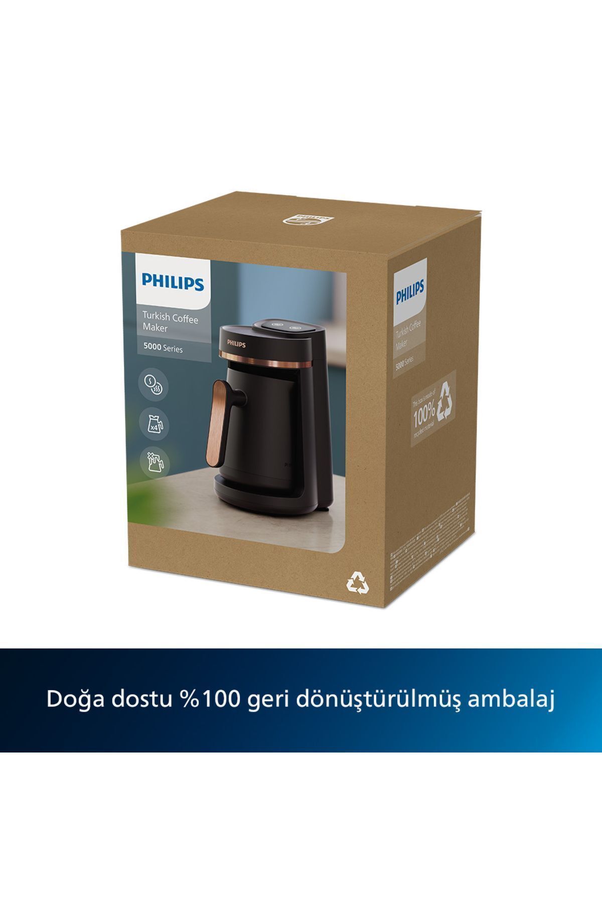 Türk Kahvesi Makinesi, 4 Kişilik, Közde Pişirme Özelliği, HDA150/60 Türk Kahvesi Makinesi, 4 Kişilik, Közde Pişirme Özelliği, HDA150/60