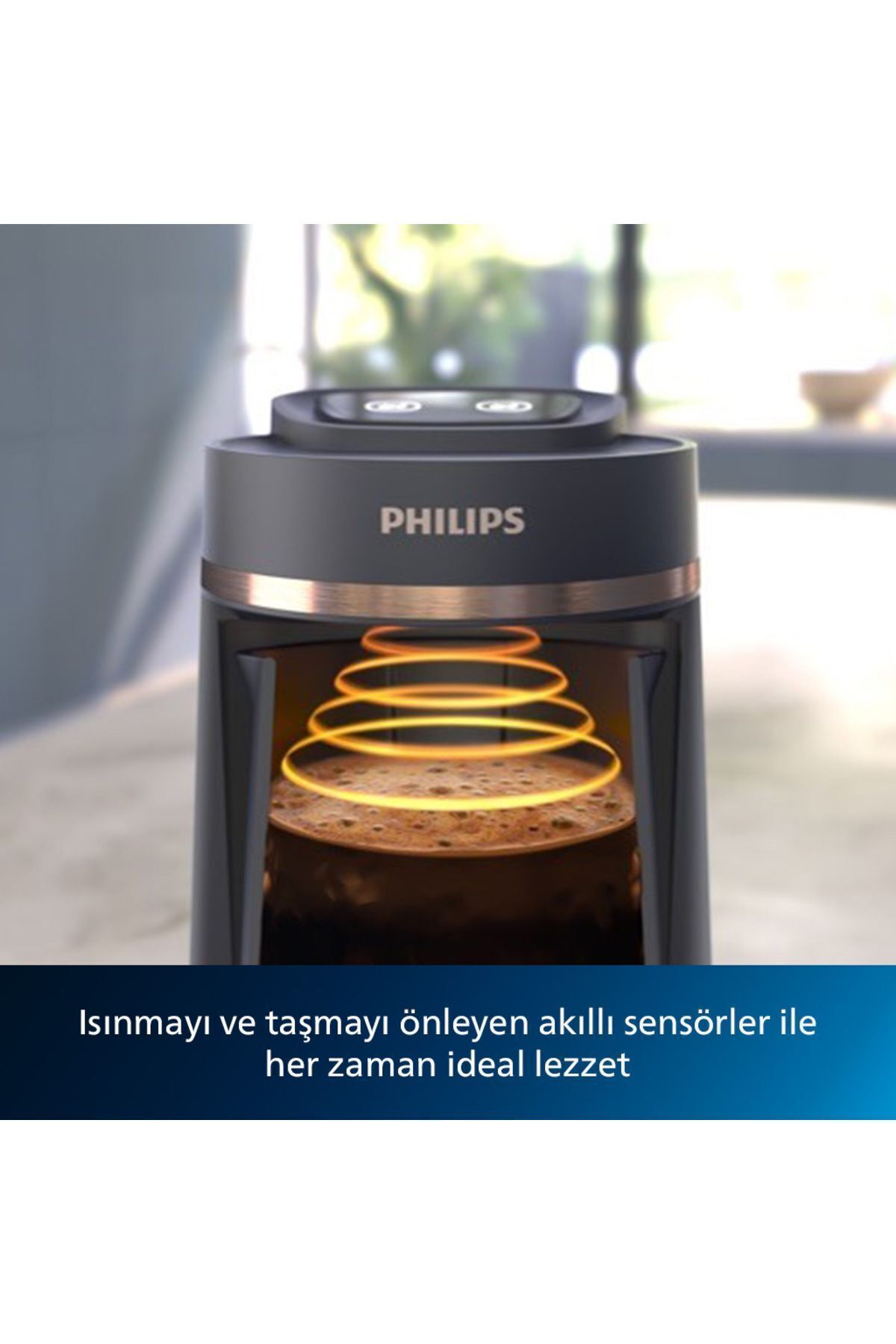 Türk Kahvesi Makinesi, 4 Kişilik, Közde Pişirme Özelliği, HDA150/60 Türk Kahvesi Makinesi, 4 Kişilik, Közde Pişirme Özelliği, HDA150/60