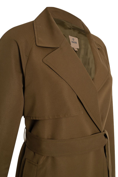 Kruvaze Kapama Uzun Trençkot Kruvaze Kapama Uzun Trençkot