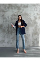 Kolu Büzgülü Blazer Ceket