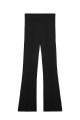 Warm high rise flare pantolon Warm high rise flare pantolon
