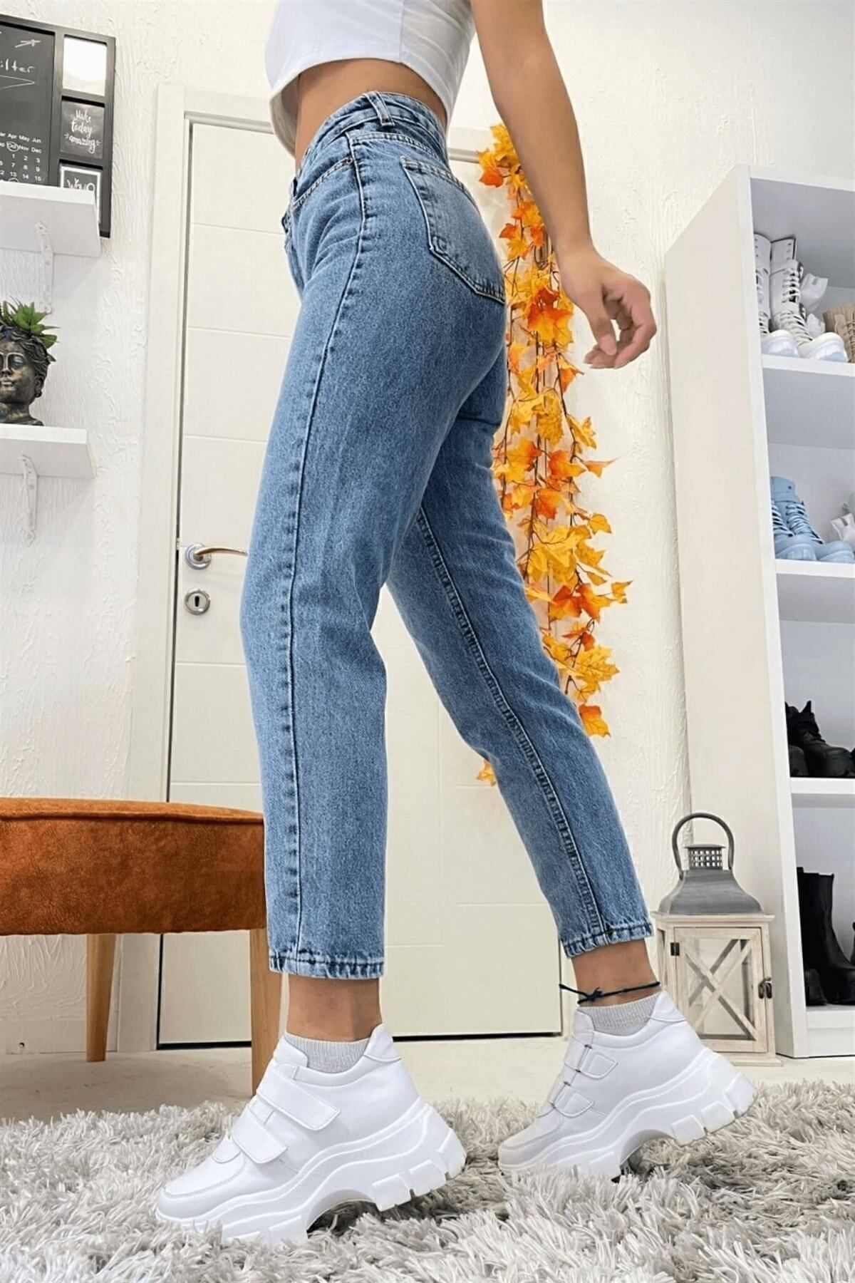 Mom Karyıkama Mom Süper Yüksek Bel Mom Jeans Mom Karyıkama Mom Süper Yüksek Bel Mom Jeans