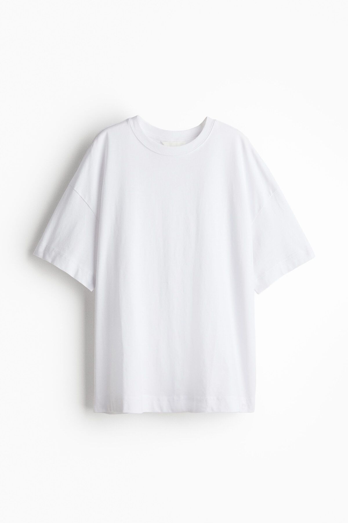 Kadın Beyaz Oversize T-shirt