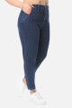 Mom Fit Jean Büyük Beden Yüksek Bel Carrot Kesim Dar Paça Pileli Esnek Kot Pantolon C600 Lacivert Mom Fit Jean Büyük Beden Yüksek Bel Carrot Kesim Dar Paça Pileli Esnek Kot Pantolon C600 Lacivert