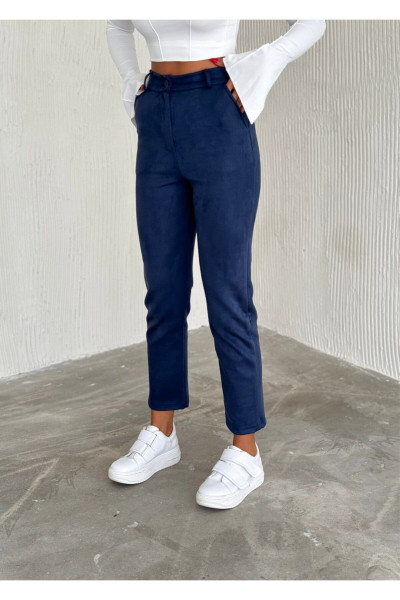 KADIN SÜET HAVUÇ PANTOLON