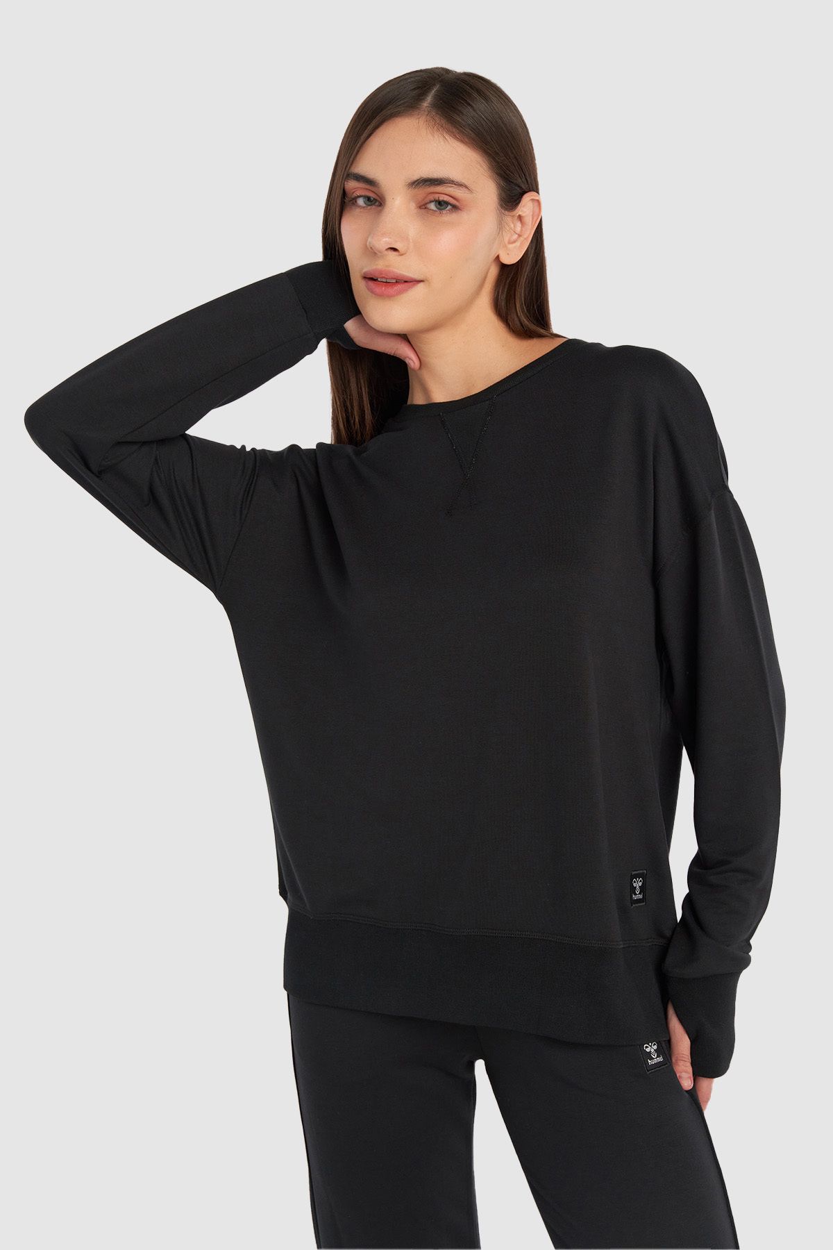 Kadın Sweatshirt Siyah 921998-2001