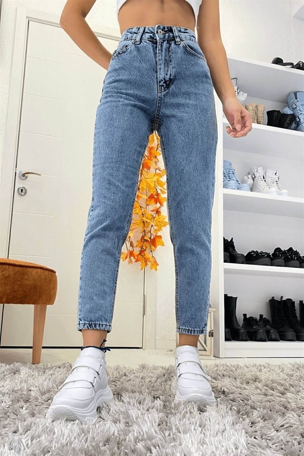 Mom Karyıkama Mom Süper Yüksek Bel Mom Jeans Mom Karyıkama Mom Süper Yüksek Bel Mom Jeans