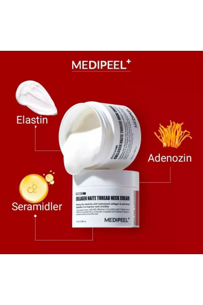 Medi-Peel Premium Collagen Naite Thread Neck Cream 2.0, 100 ml(Boyun kremi) Medi-Peel Premium Collagen Naite Thread Neck Cream 2.0, 100 ml(Boyun kremi)