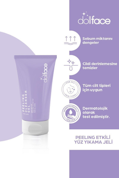 Peeling Etkili Yüz Yıkama Jeli Peeling Etkili Yüz Yıkama Jeli