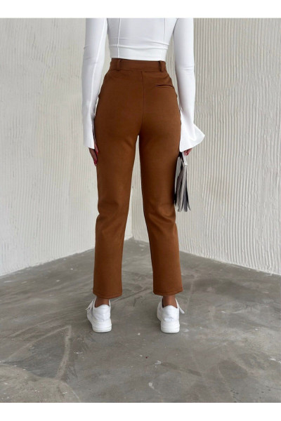 KADIN SÜET HAVUÇ PANTOLON KADIN SÜET HAVUÇ PANTOLON