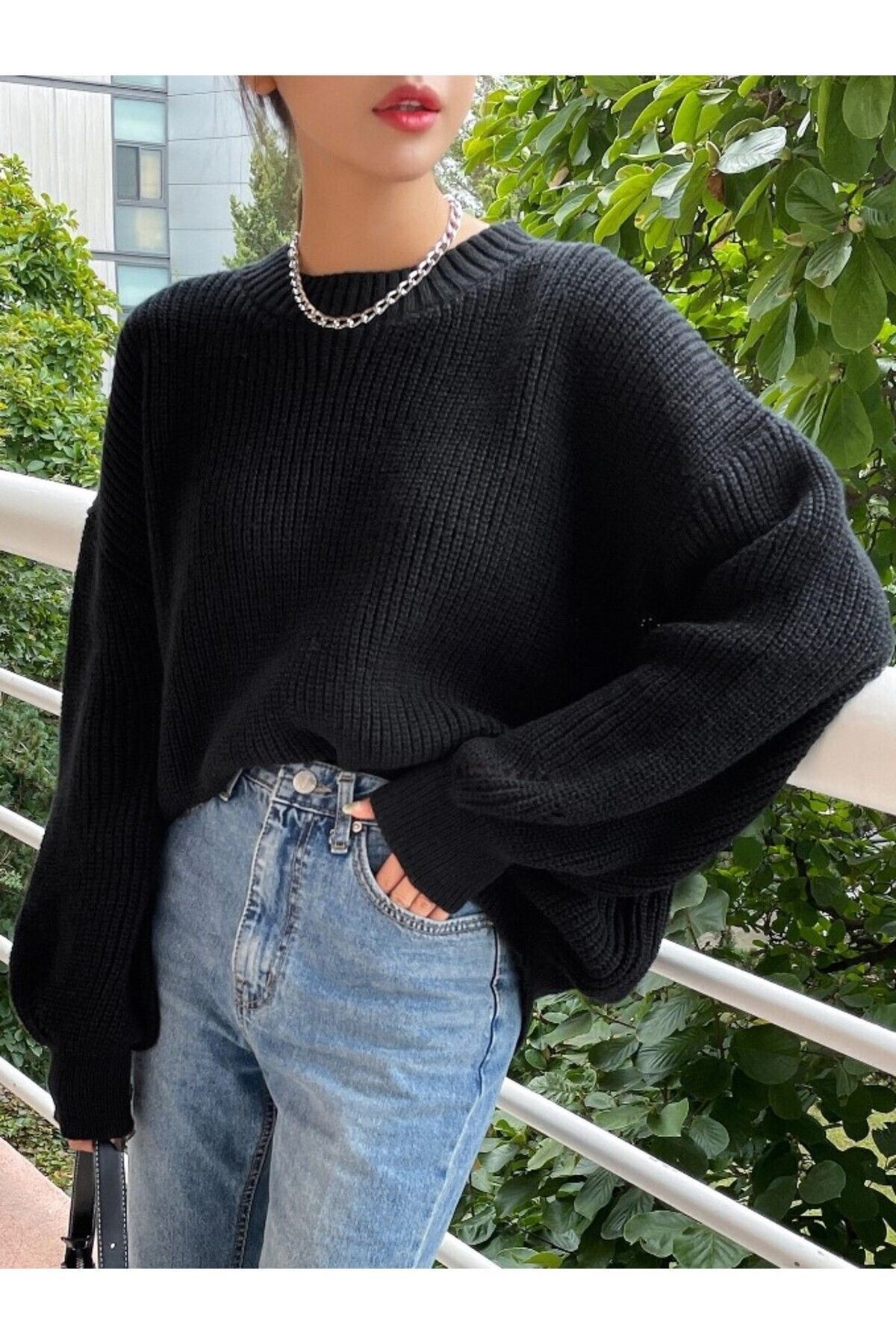 Kadın Oversize Kazak