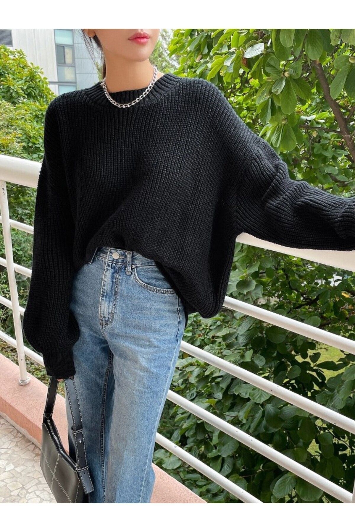 Kadın Oversize Kazak
